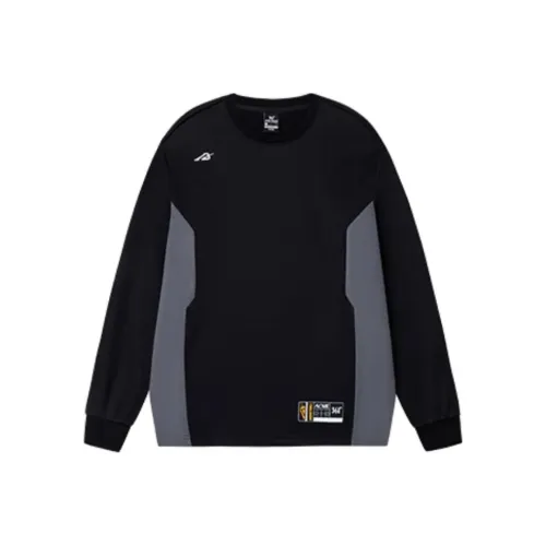 361° Свитшот Мужской Супер-Черный Гравий-Серый