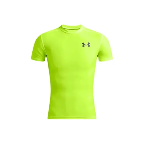Under Armour HeatGear OG Compression T-Shirt Мужской Желтый
