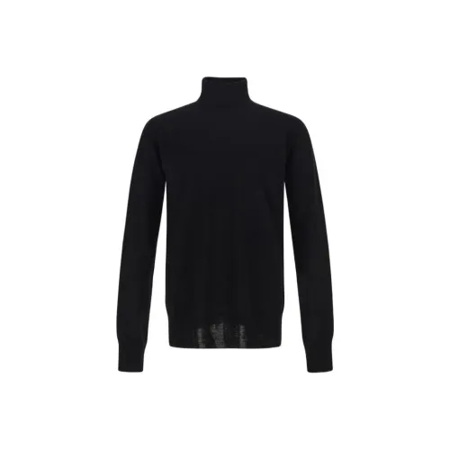 JIL SANDER Черные Мужские Свитера