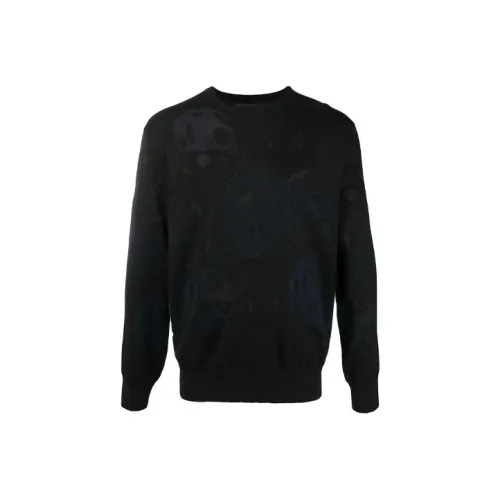 Alexander McQueen Черные Мужские Свитера