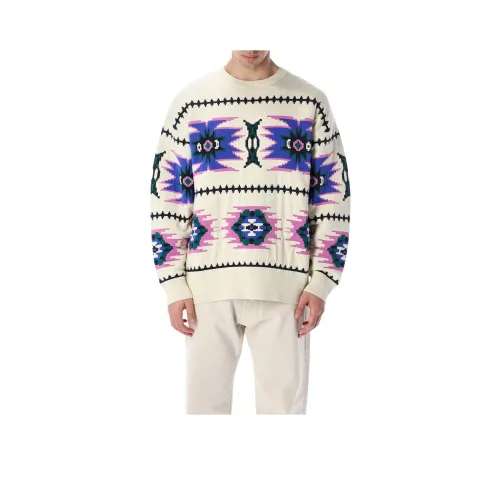 ISABEL MARANT Белый Мужской Свитера