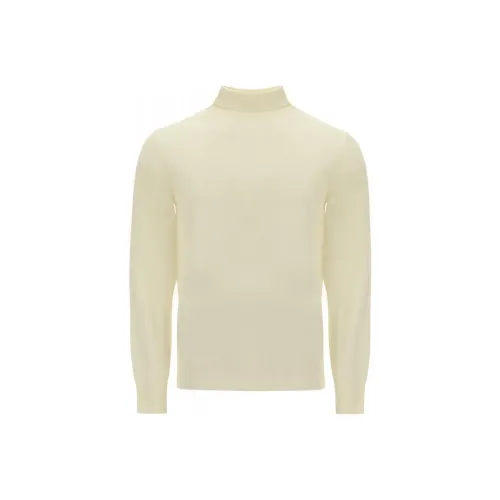 Ermenegildo Zegna Белые Мужские Свитера