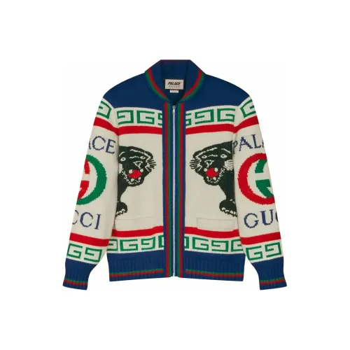 GUCCI X Palace Collection Многоцветные Мужские Кашемировые Свитера