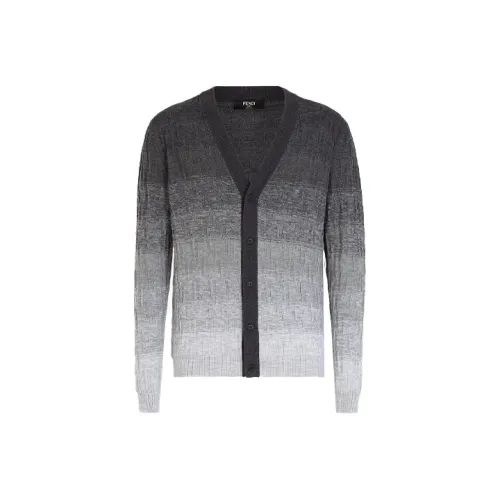 Fendi Серые Мужские Свитера