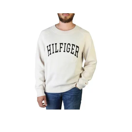 Tommy Hilfiger Белые Мужские Свитера