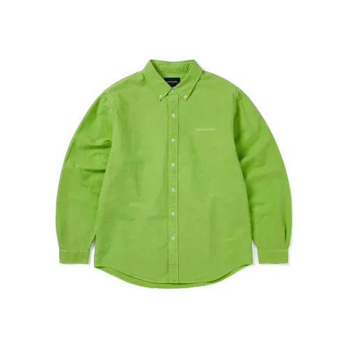Thisisneverthat FW24 Overdyed T Логотип Oxford Рубашка Unisex Green