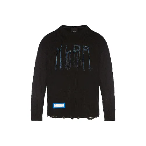 YLDP Черный Унисекс Свитеры
