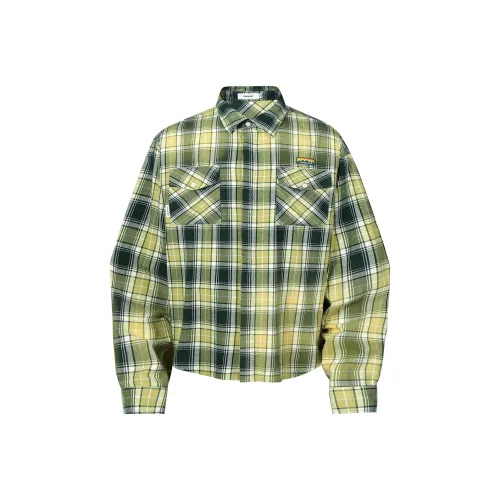 GUUKA TECH Зеленая унисекс рубашка