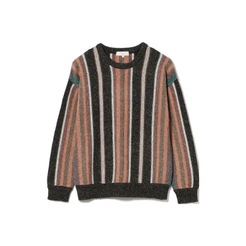 BEAMS совместный бренд Угольный серый Мужские свитера