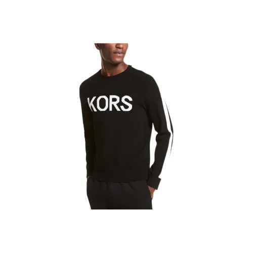 MICHAEL KORS Черные Мужские Свитера