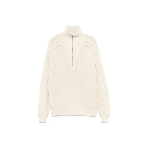 ISABEL MARANT Айвори Мужские Свитера