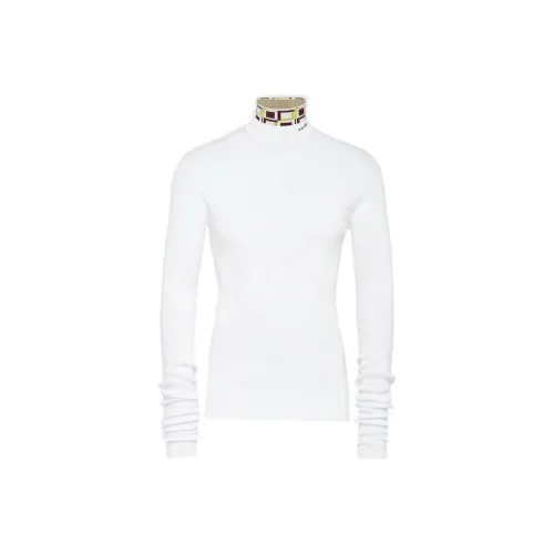 PRADA Белые Мужские Свитера