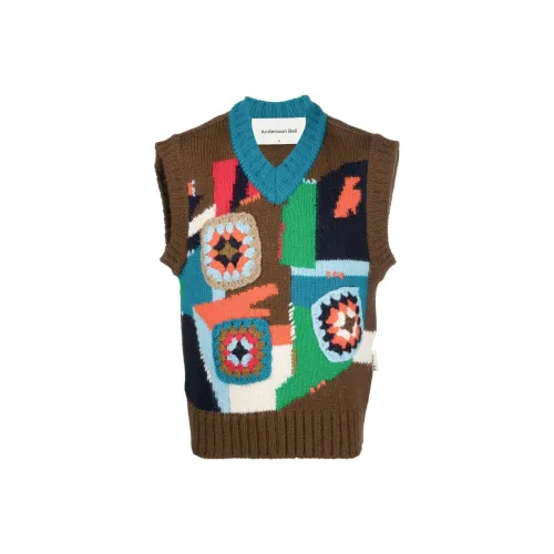 ANDERSSON BELL Коллаборация Свитер Мужской Коричневый