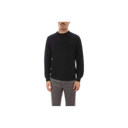 Свитеры для мужчин черного цвета в сотрудничестве с LACOSTE