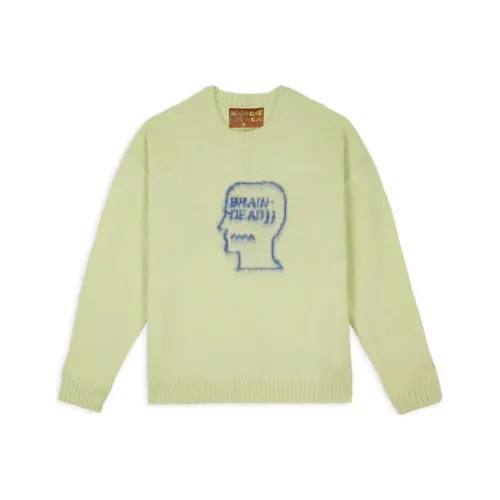 Brain Dead co-brand Желтые Мужские Свитера