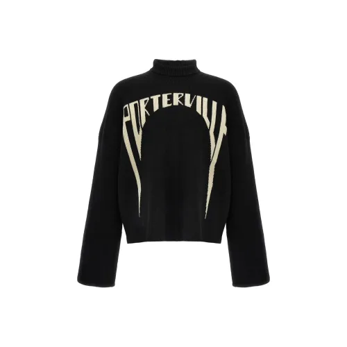 RICK OWENS Черные Мужские Свитера