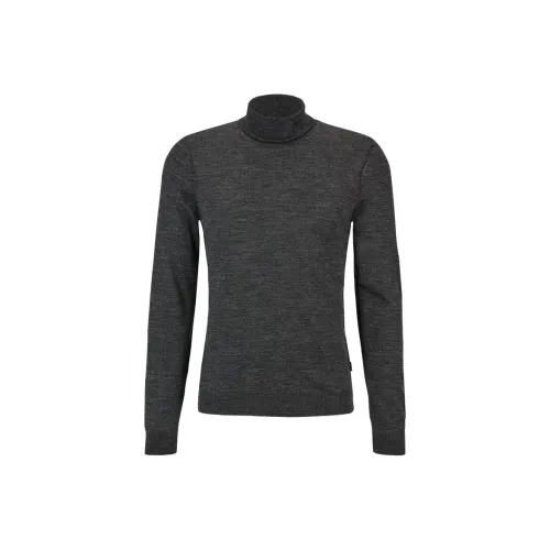 Hugo Boss Серые Мужские Свитера