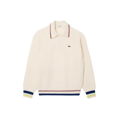Свитеры для мужчин LACOSTE Collaboration White