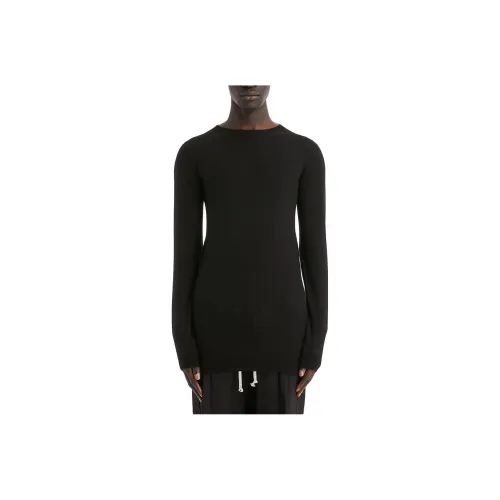 RICK OWENS Черные Мужские Кашемировые Свитера