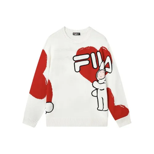 FILA CNY x Buer Rabbit Облачный белый Унисекс Свитеры