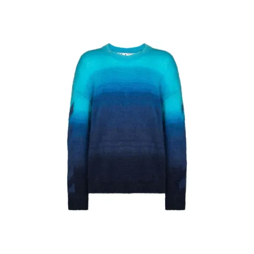 Off Белый SS22 Синий Мужские Свитера