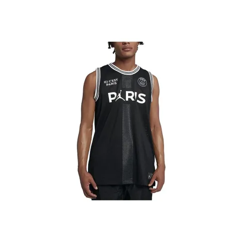 Джордан Черный Мужские Майки