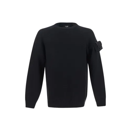 Fendi Черные Мужские Свитера