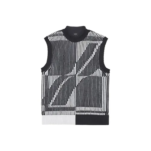 WE11DONE Черная унисекс майка