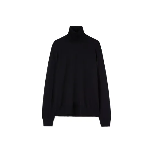 JIL SANDER Черные Мужские Свитера