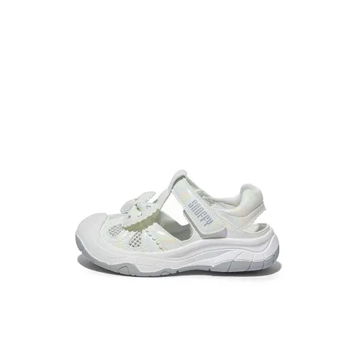Snoffy Light Outdoor Collection Anti KICK и Breathable Low Top Детские Сандалии Белый Shell
