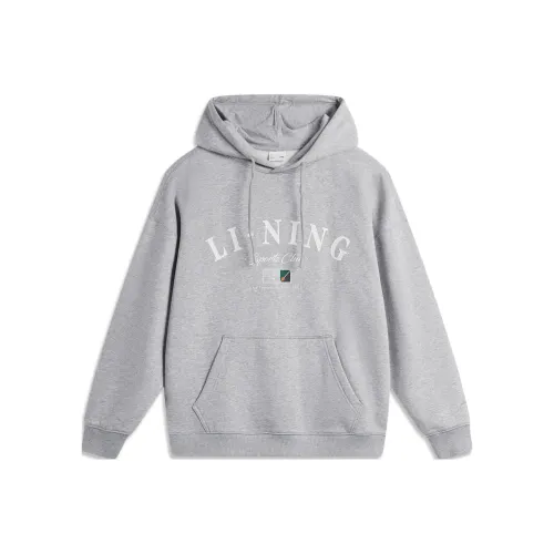 LINING Sports Life Collection Толстовка Унисекс BC17 Фотиния Серый