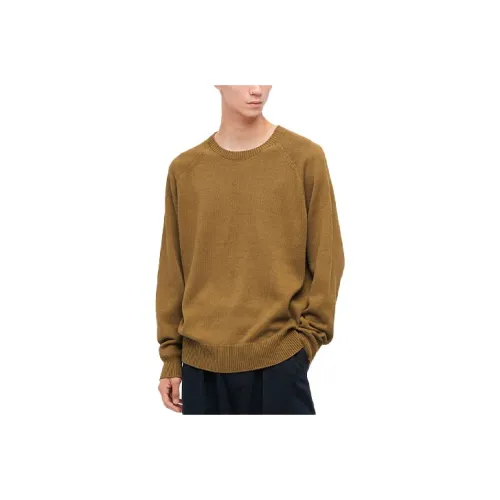 UNIQLO Каштановые Мужские Свитера