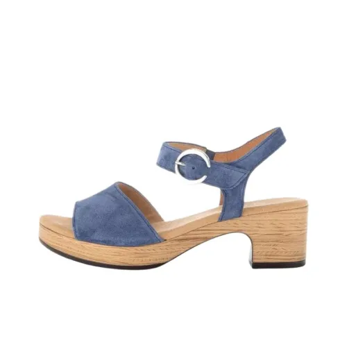 Gabor Comfort One Ремешок Сандалии 5,5 см Женские Синие