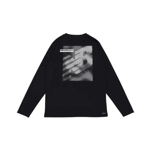 New Balance T-Shirt Мужской Черный