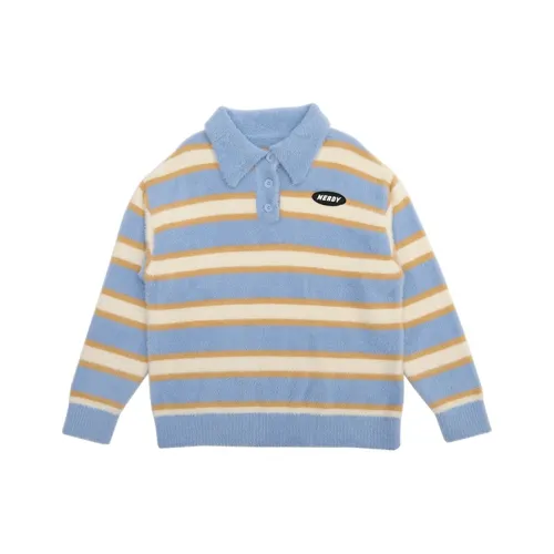 Nerdy Синий Унисекс Свитеры