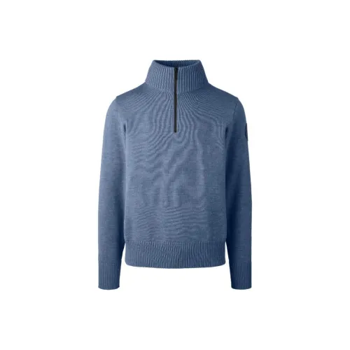 Canada Goose SS24 Свитер Мужской Синий