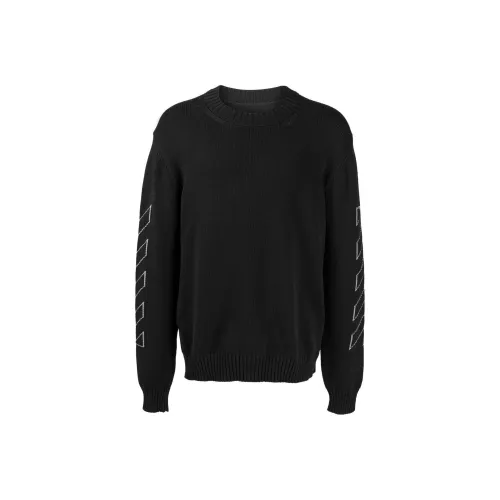 Off Белый SS22 Черный Мужские Свитера