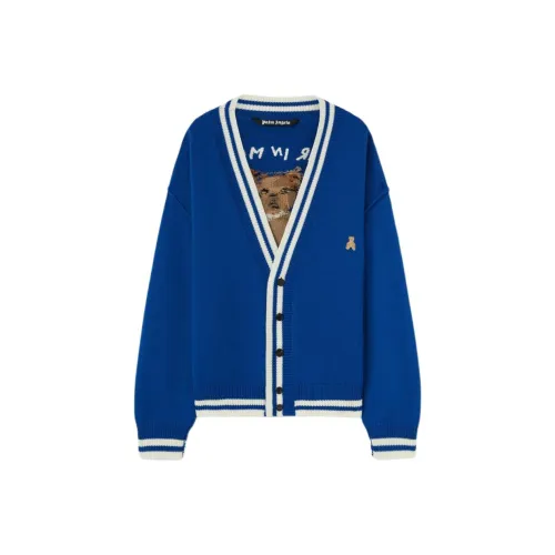 PALM ANGELS Синие Мужские Свитера