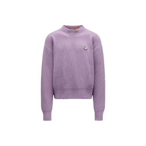 MONCLER GENIUS MONCLER GENIUS x PALM ANGEL Глициниево-фиолетовый Унисекс Свитеры