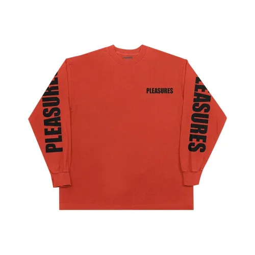 PLEASURES Толстовка Унисекс Оранжевый