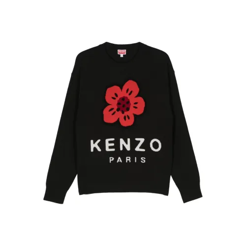 KENZO Мужские черные свитеры