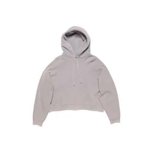 ACNE STUDIOS 2024 Осенне-зимняя коллекция FW24 Толстовка унисекс Пыльно-фиолетовый