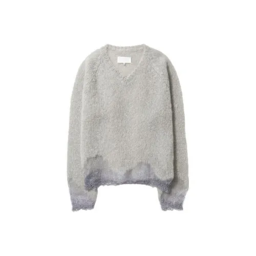 Maison Margiela Серые Мужские Свитера