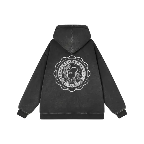 FAKE VINTAGE Толстовка Унисекс Черный