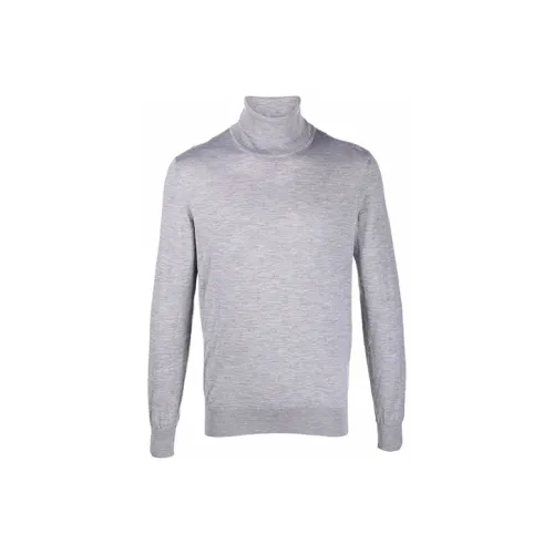 Ermenegildo Zegna Серый Мужской Кашемировые Свитера