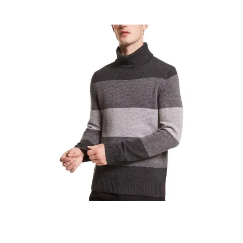 MICHAEL KORS FW22 Свитер Мужской Угольный Серый Смесь