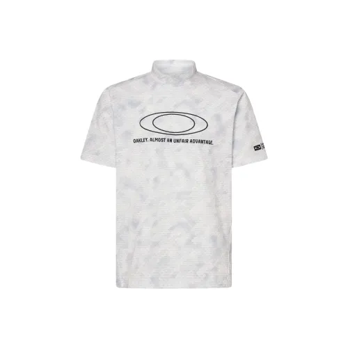 Oakley O Sync Пачка Ellipse EMB Mock T Рубашка Мужской Белый
