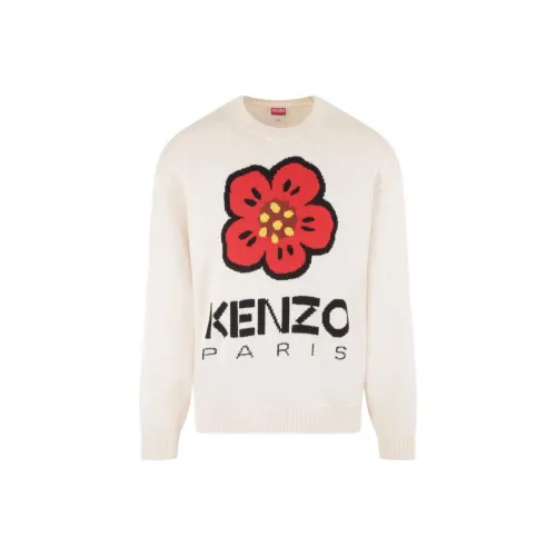 KENZO Бежевые Мужские Свитера