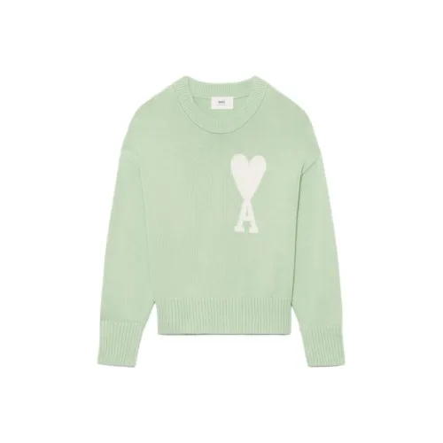 AMIPARIS SS22 Свитер Унисекс Зеленый