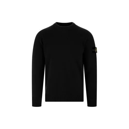 Stone Island Черные Мужские Свитера